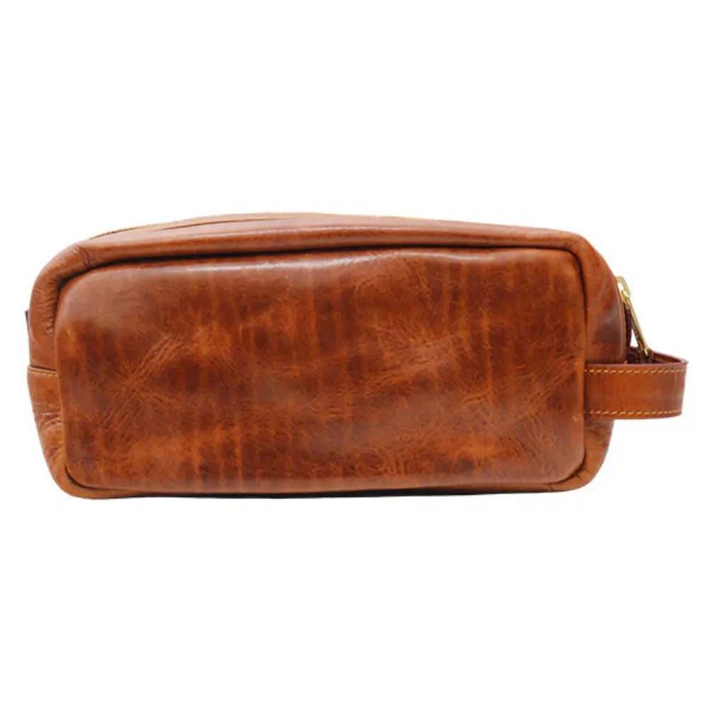 Smathers & Branson Fish and Tackle Pattern Toiletry Bag (Dark Navy)