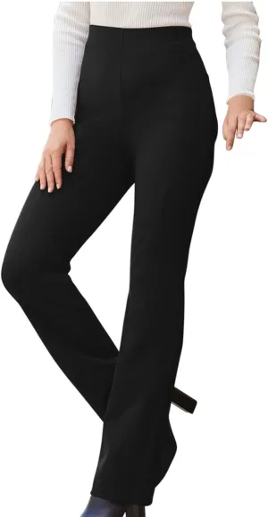 SMIDOW Womens Dress Pants for Work Business Casual High Waisted Straight Leg Bootcut Stretchy Pant Regular Fit