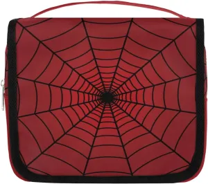 Spider Web Boys Toiletry Travel Bag, Kids Hanging Toiletry Bag, Waterproof Kids Travel Toiletry Bag, Hanging Wash Bag Travel Cosmetic Bag for Boys for Kids Toddler Travel Essential