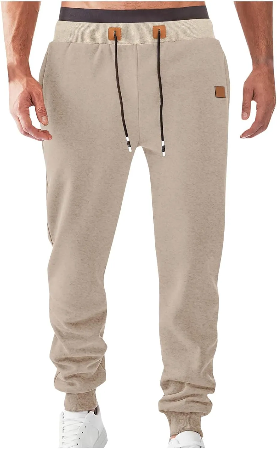 Sports Outdoor Sweatpants Men Hiking Baggy Pants Plain Workout Pants Leisure Stretch Pants Classic Work Pants