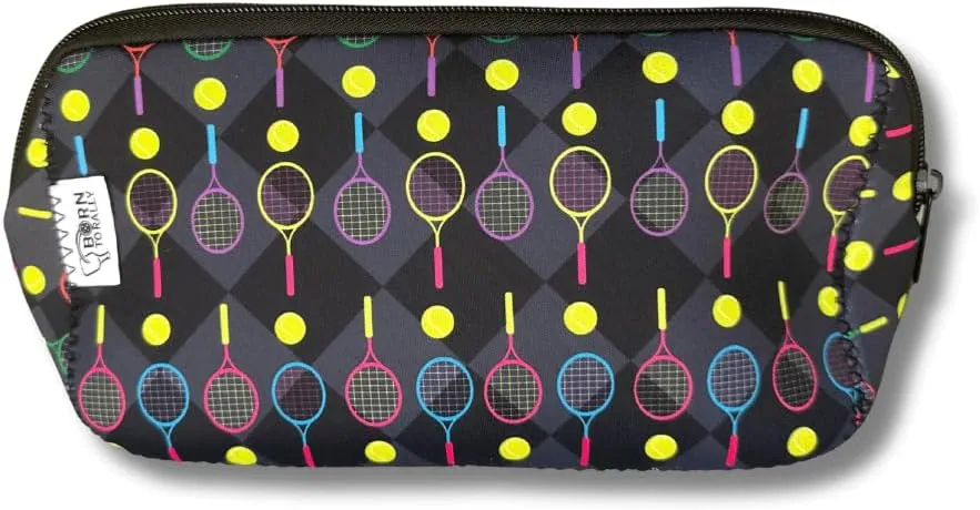 Sportybella Tennis Gifts for Tennis Lovers, Makeup Bag, Tennis Gift for Women, Tennis Gift, Travel Waterproof Toiletry Bag Organizer, Tennis Accessories, Tennis Cosmetic Bag, Tennis Gifts