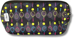 Sportybella Tennis Gifts for Tennis Lovers, Makeup Bag, Tennis Gift for Women, Tennis Gift, Travel Waterproof Toiletry Bag Organizer, Tennis Accessories, Tennis Cosmetic Bag, Tennis Gifts