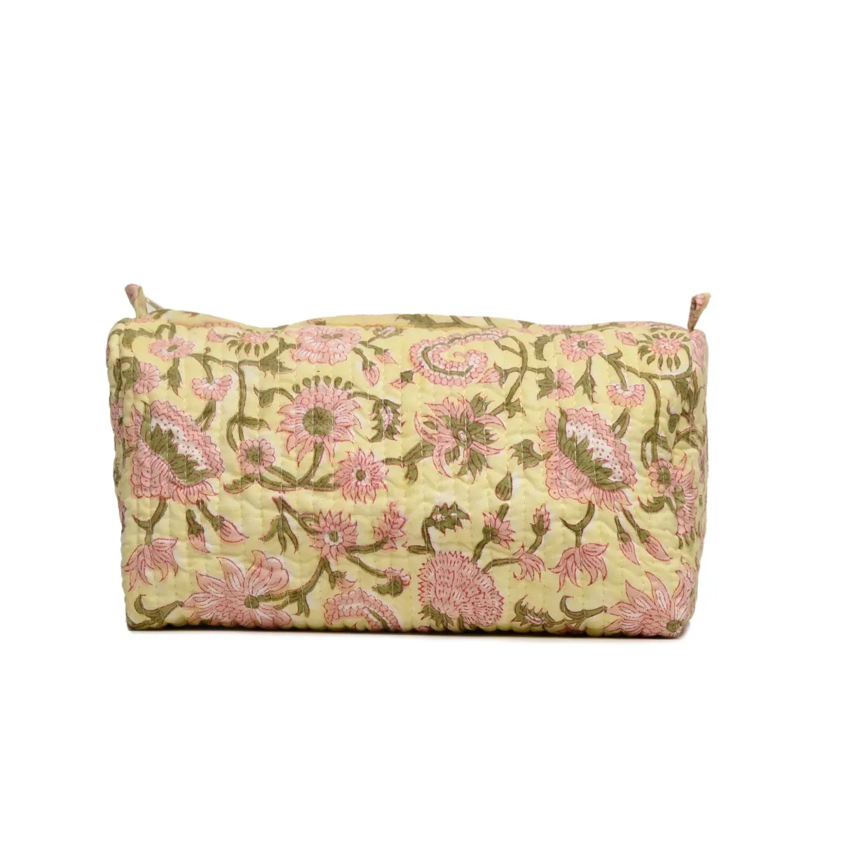 SPRING HOLIKAQUILTED TOILETRY POUCH