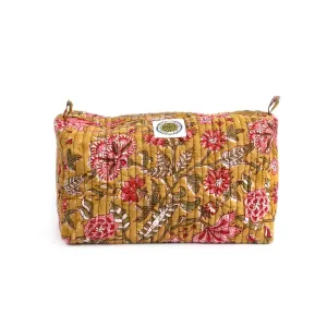 SPRING LOTUS QUILTED TOILTERY POUCH
