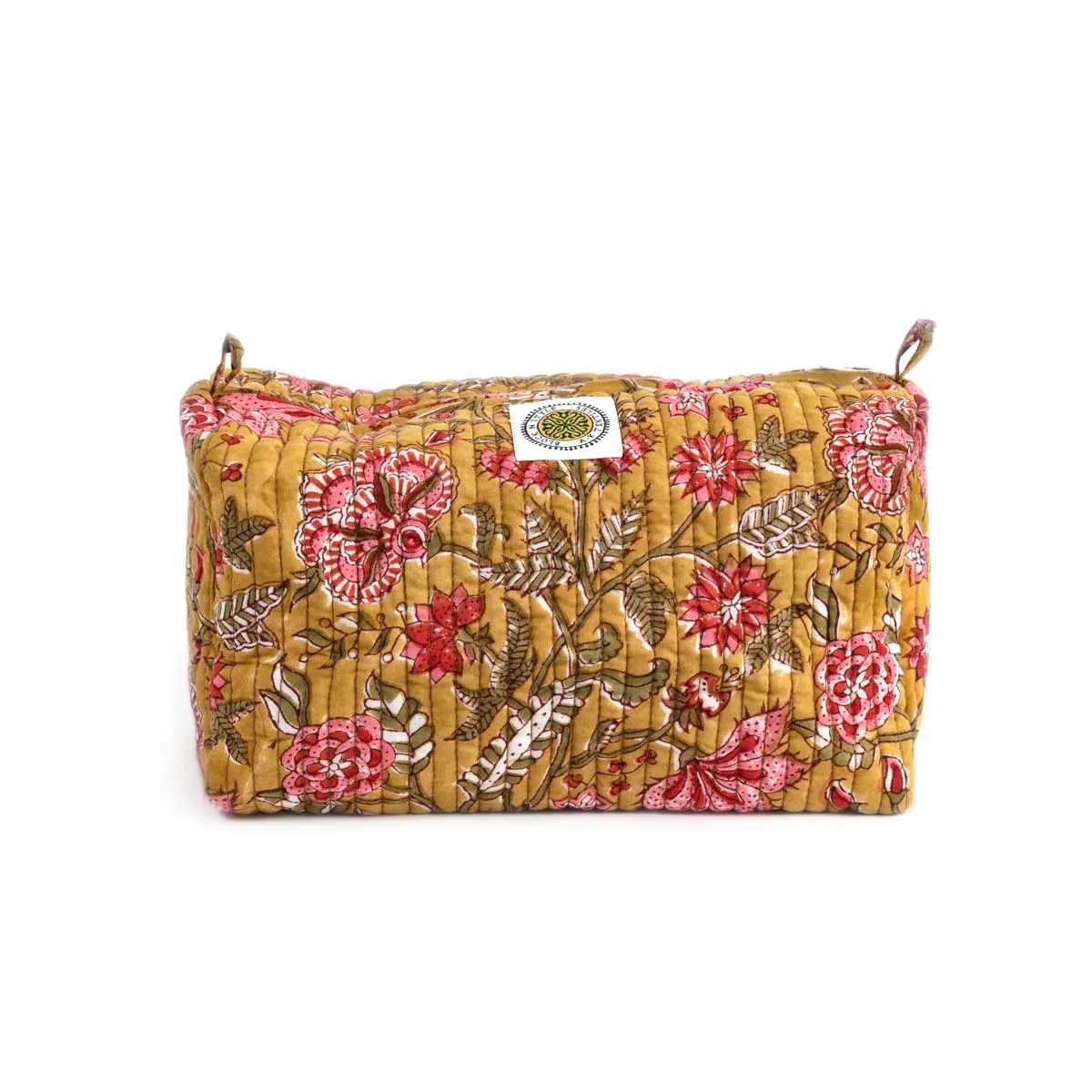 SPRING LOTUS QUILTED TOILTERY POUCH
