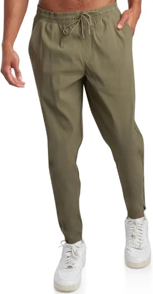 Spyder Mens Sweatpants - Athletic Nylon Stretch Pull On Workout Mens Jogger Pants with Drawstring and Pockets (Sizes: S-XL)