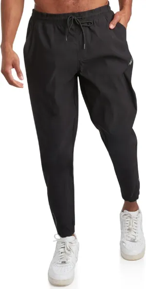 Spyder Mens Sweatpants - Athletic Nylon Stretch Pull On Workout Mens Jogger Pants with Drawstring and Pockets (Sizes: S-XL)