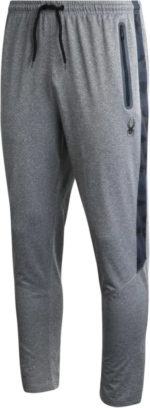 Spyder Mens Sweatpants with Pockets - Athletic Performance Tech Joggers for Men, Terry Workout Pants for Gym, Running, Hiking