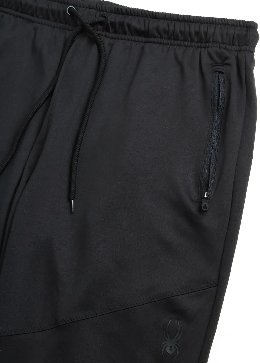 Spyder Mens Sweatpants with Pockets - Athletic Performance Tech Joggers for Men, Terry Workout Pants for Gym, Running, Hiking