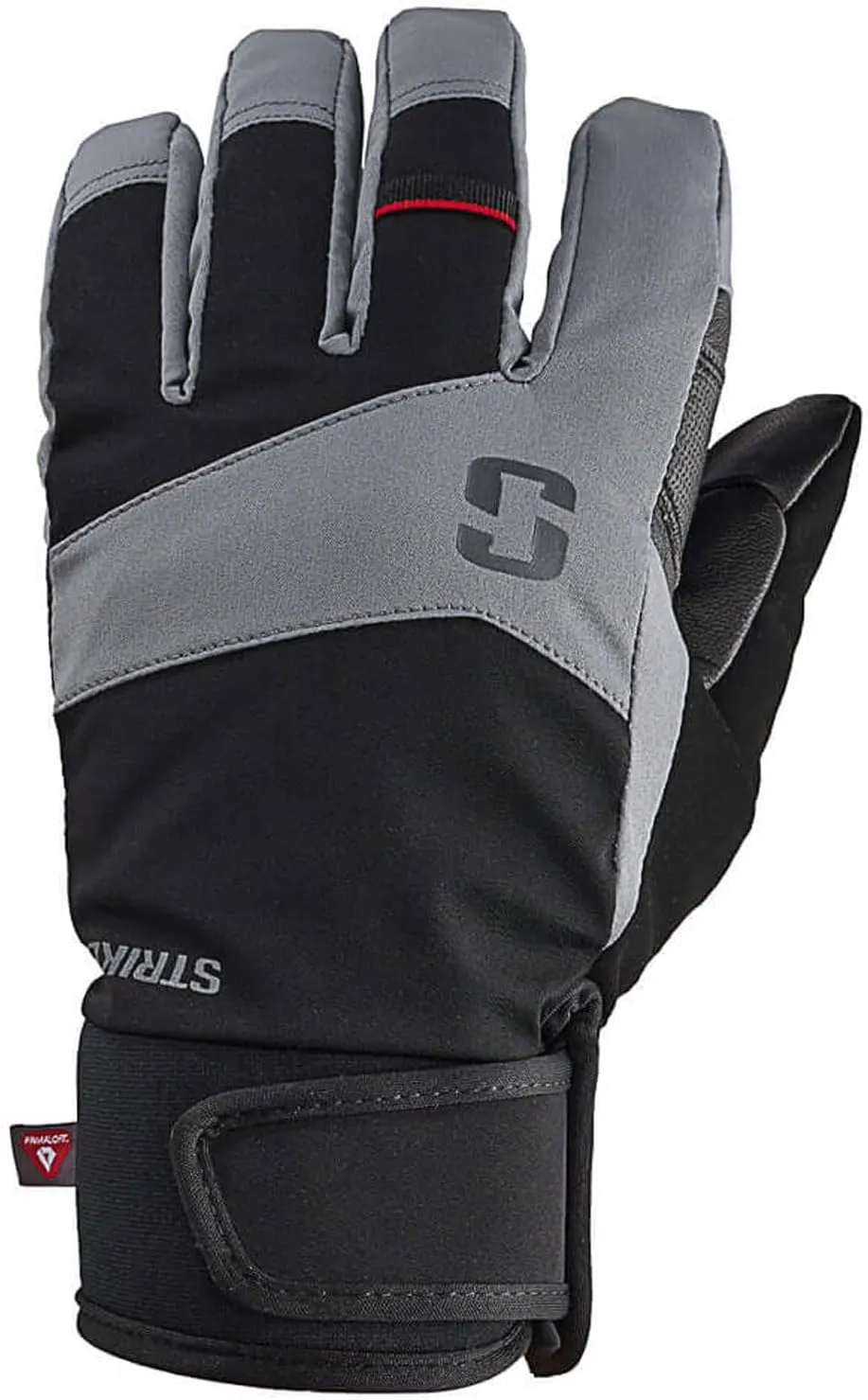 Striker Apex Waterproof Breathable Insulated Ice Fishing Gloves with Reinforced Full Leather Palm & Adjustable Neoprene Cuff