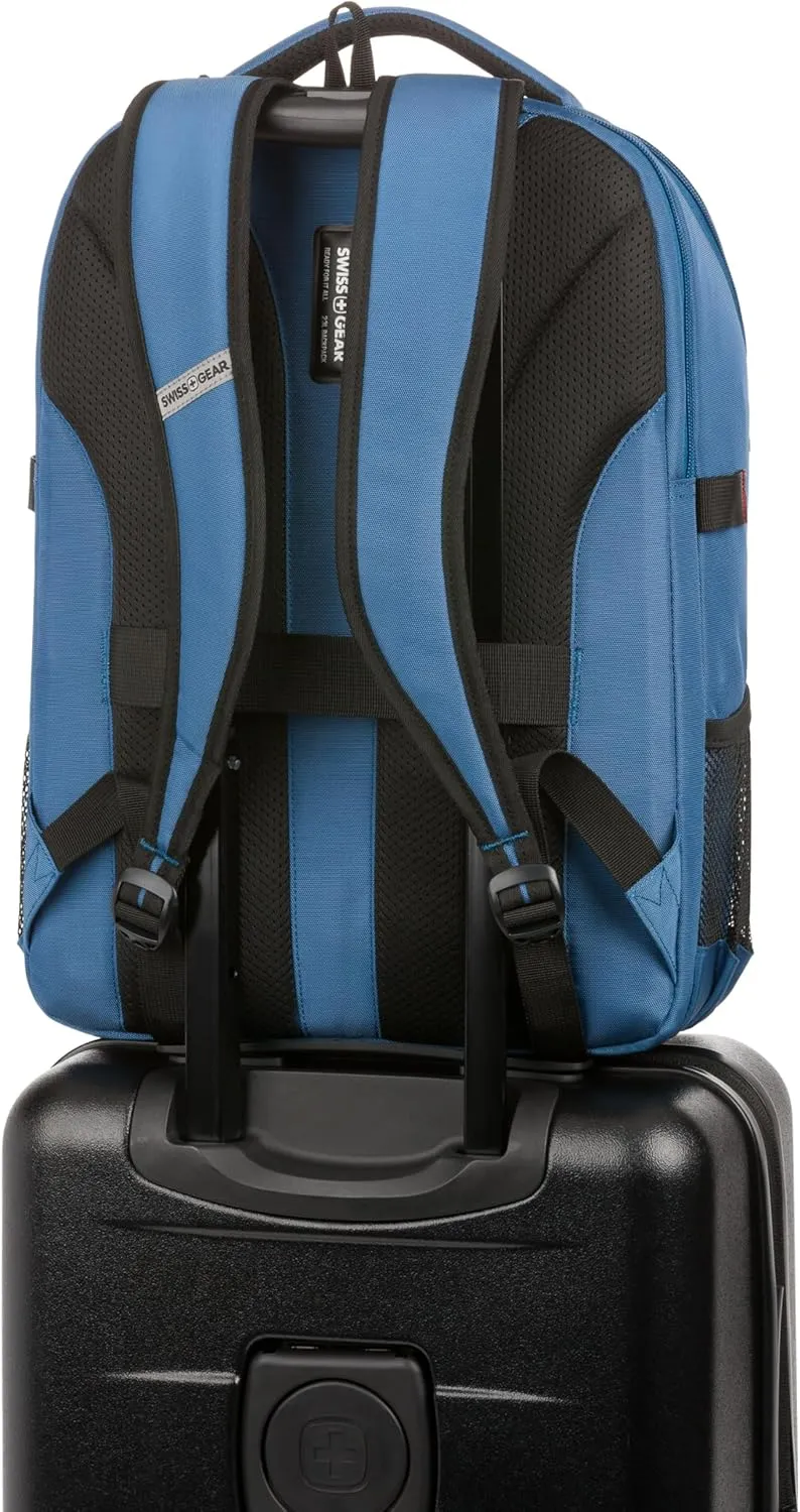 SwissGear Civic Pro Laptop Backpack, Navy, 18”x13.25”x7”