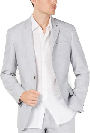 Tasso Elba Mens Blazer Linen