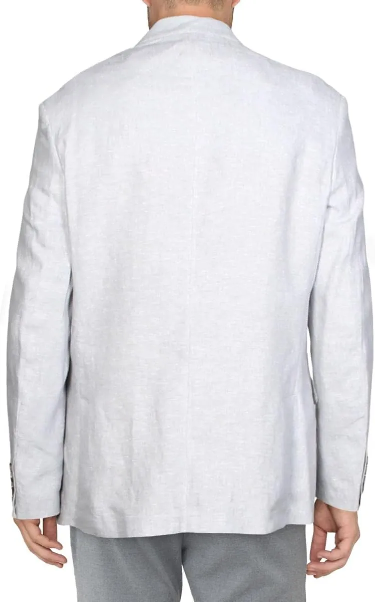 Tasso Elba Mens Blazer Linen