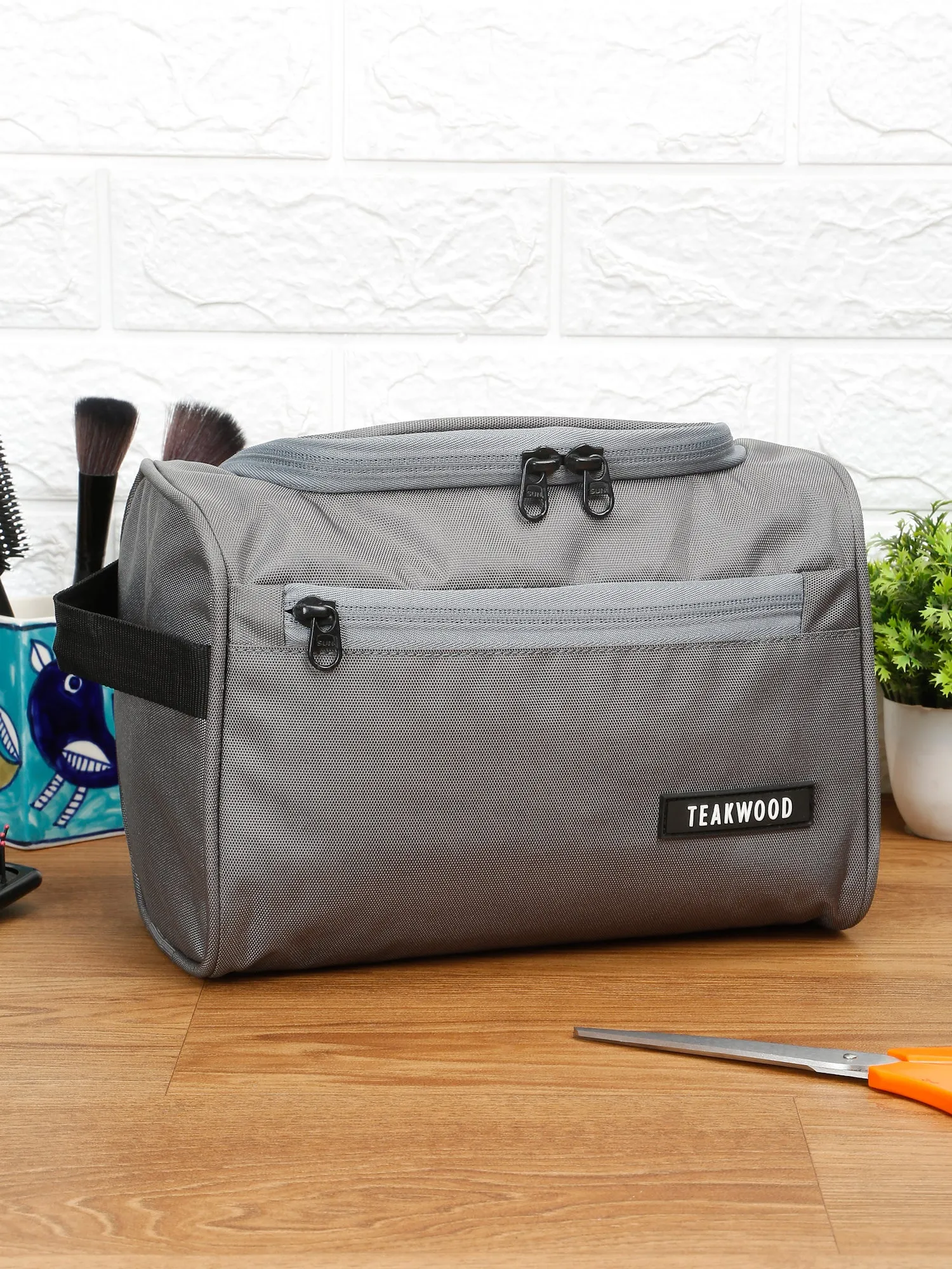Teakwood Essentials Travel Toiletry Bag