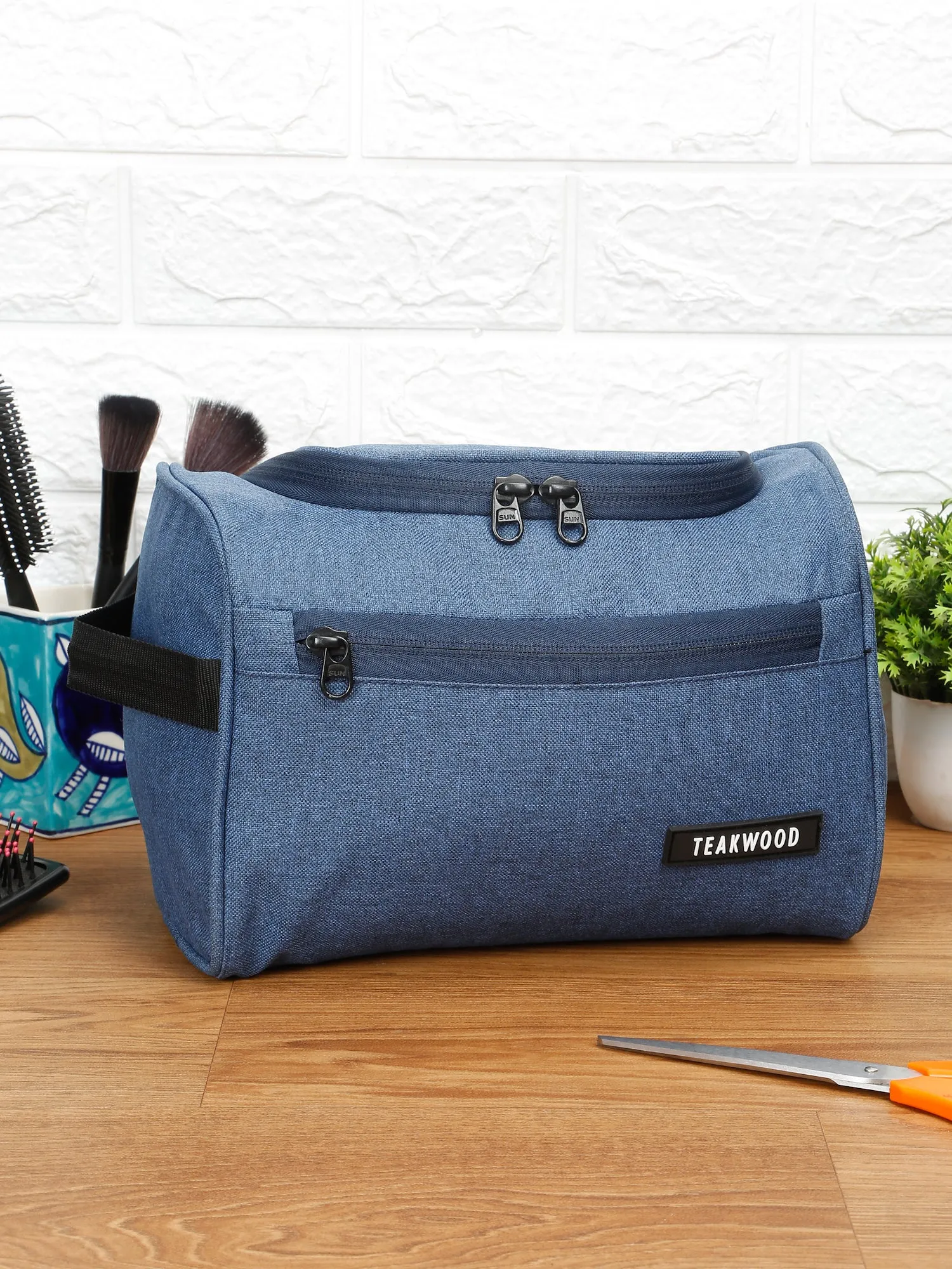 Teakwood Essentials Travel Toiletry Bag