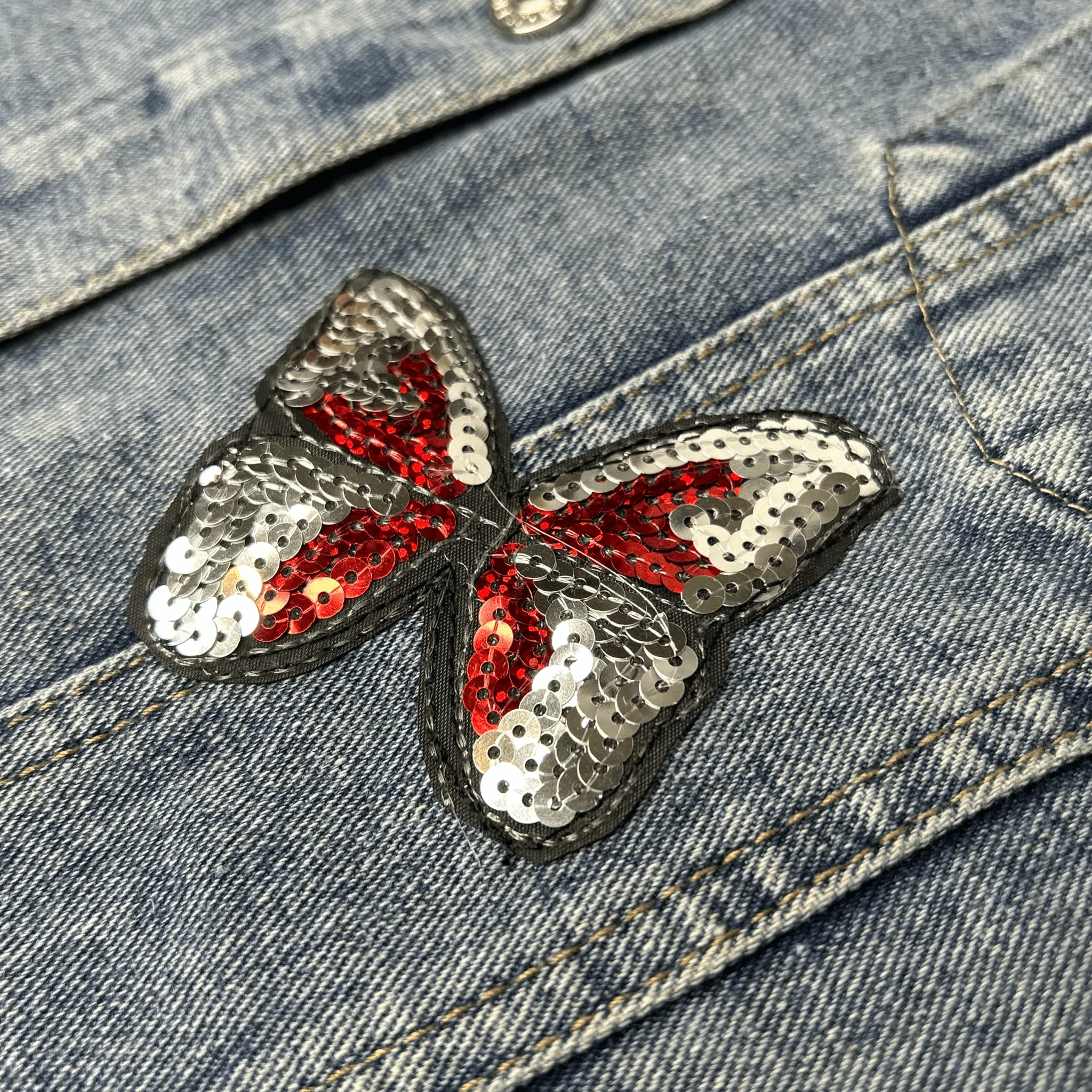 Tejano Embellished Denim Jacket