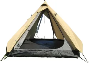 Tent 3-4 Person Family Outdoor Tent Double-Layer Breathable Rainproof Peaked Camping Tent Camping Equipment Outdoor Tent