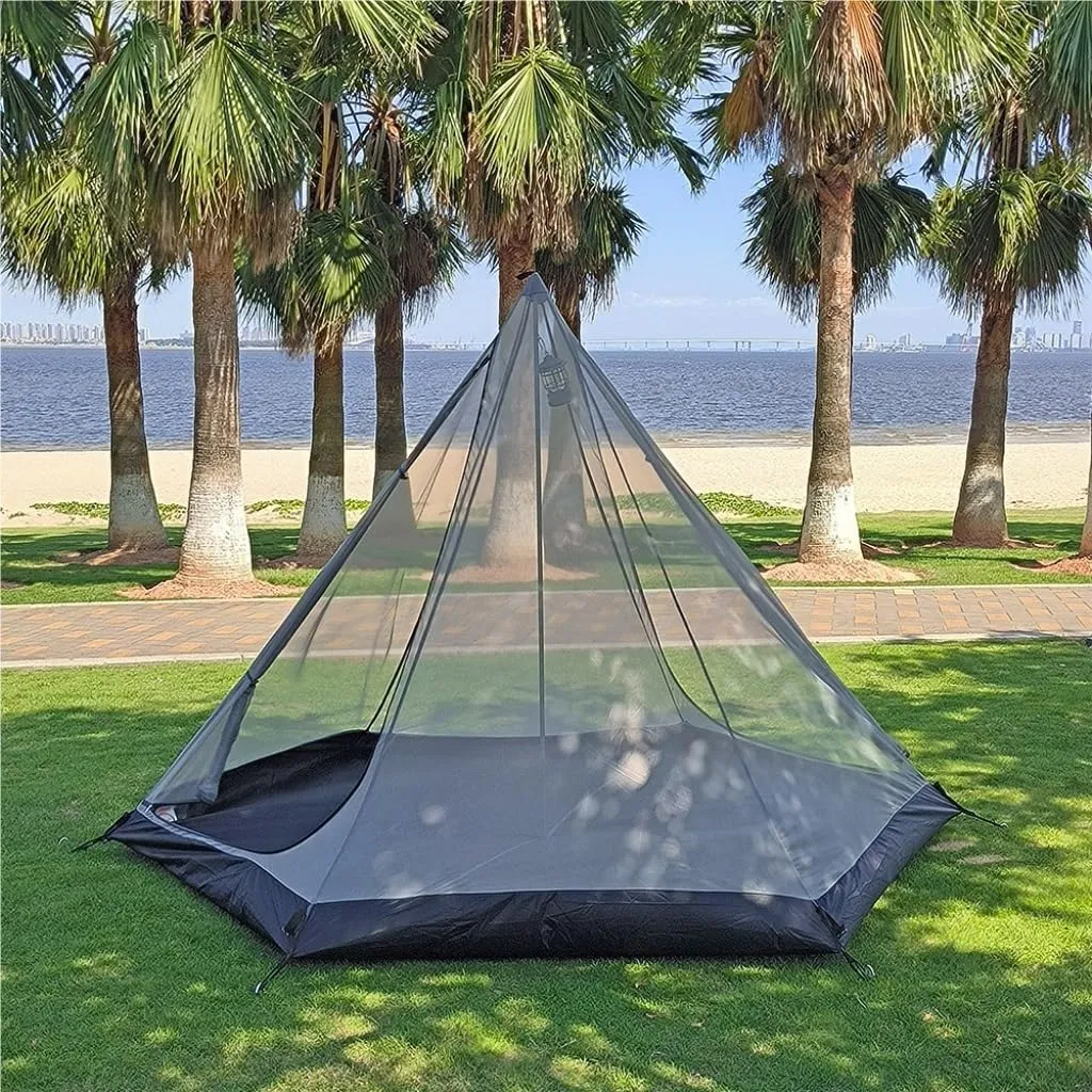 Tent 3-4 Person Family Outdoor Tent Double-Layer Breathable Rainproof Peaked Camping Tent Camping Equipment Outdoor Tent