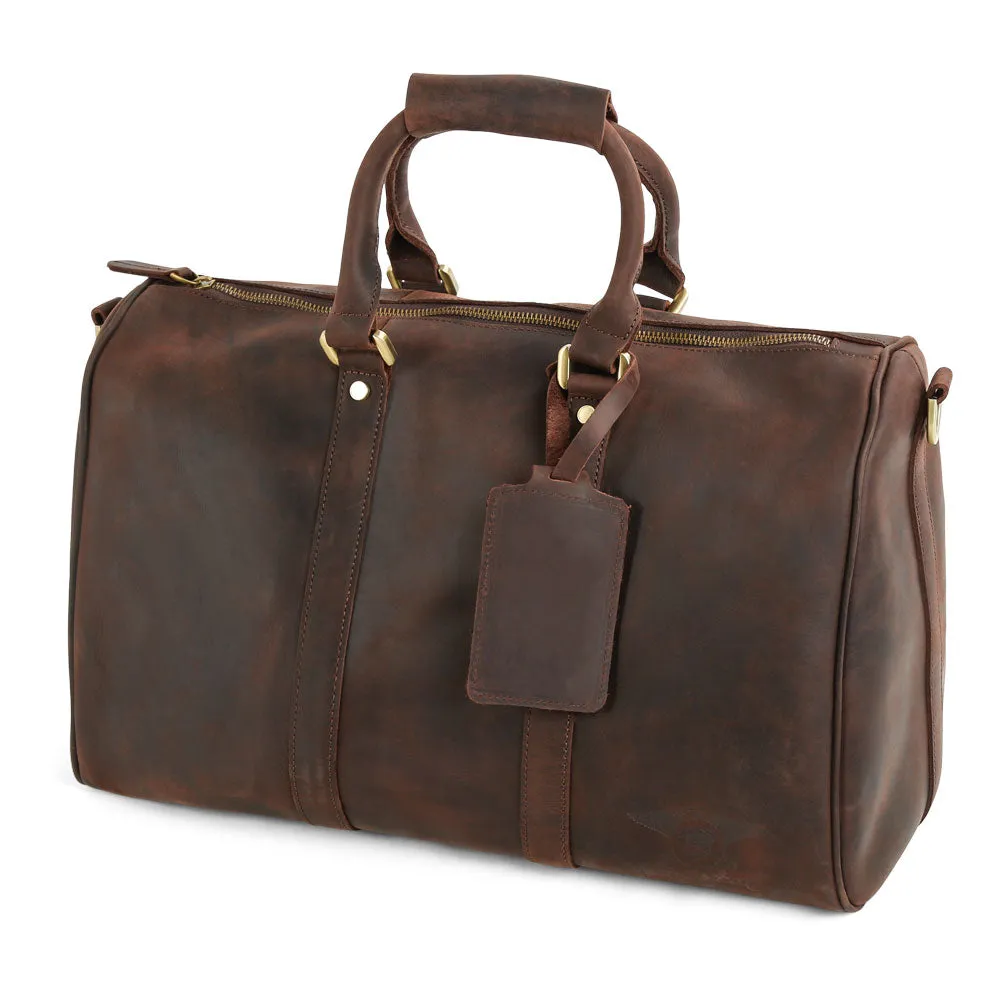 The Jetsetter Leather Clubhouse Bag