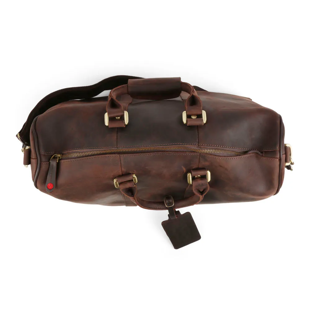 The Jetsetter Leather Clubhouse Bag