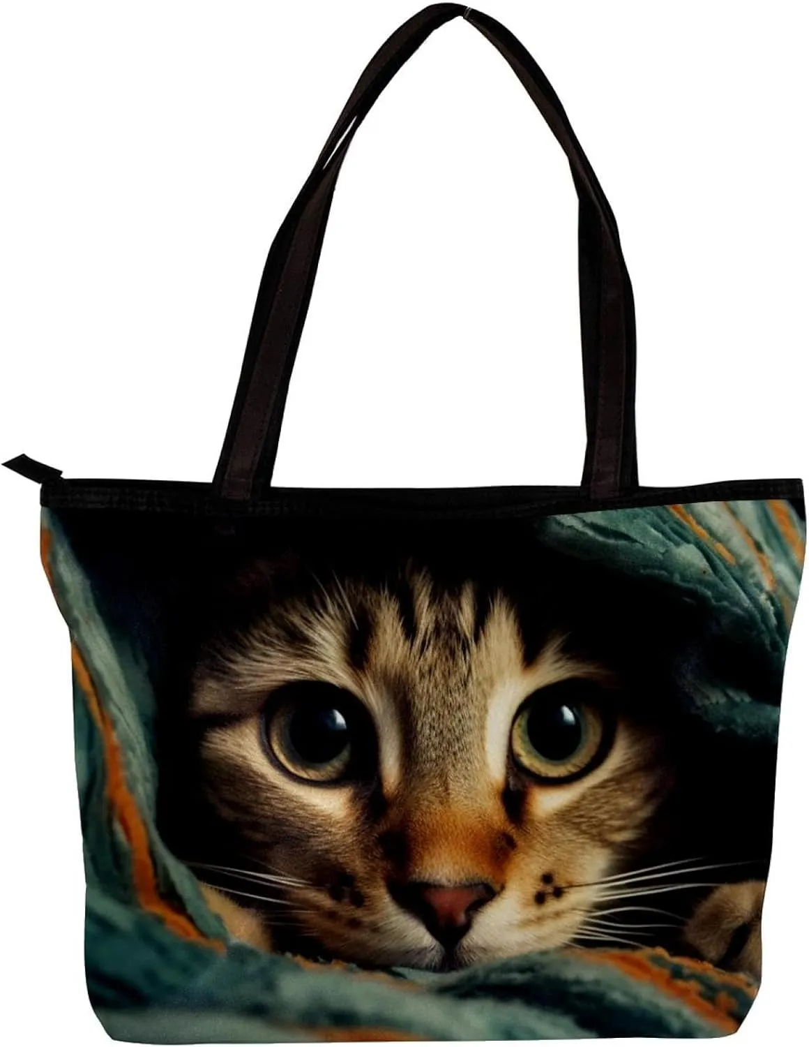 The Tote Bag For Women,Purses For Women,Handbags For Women,Bed Cute Cat Handbags
