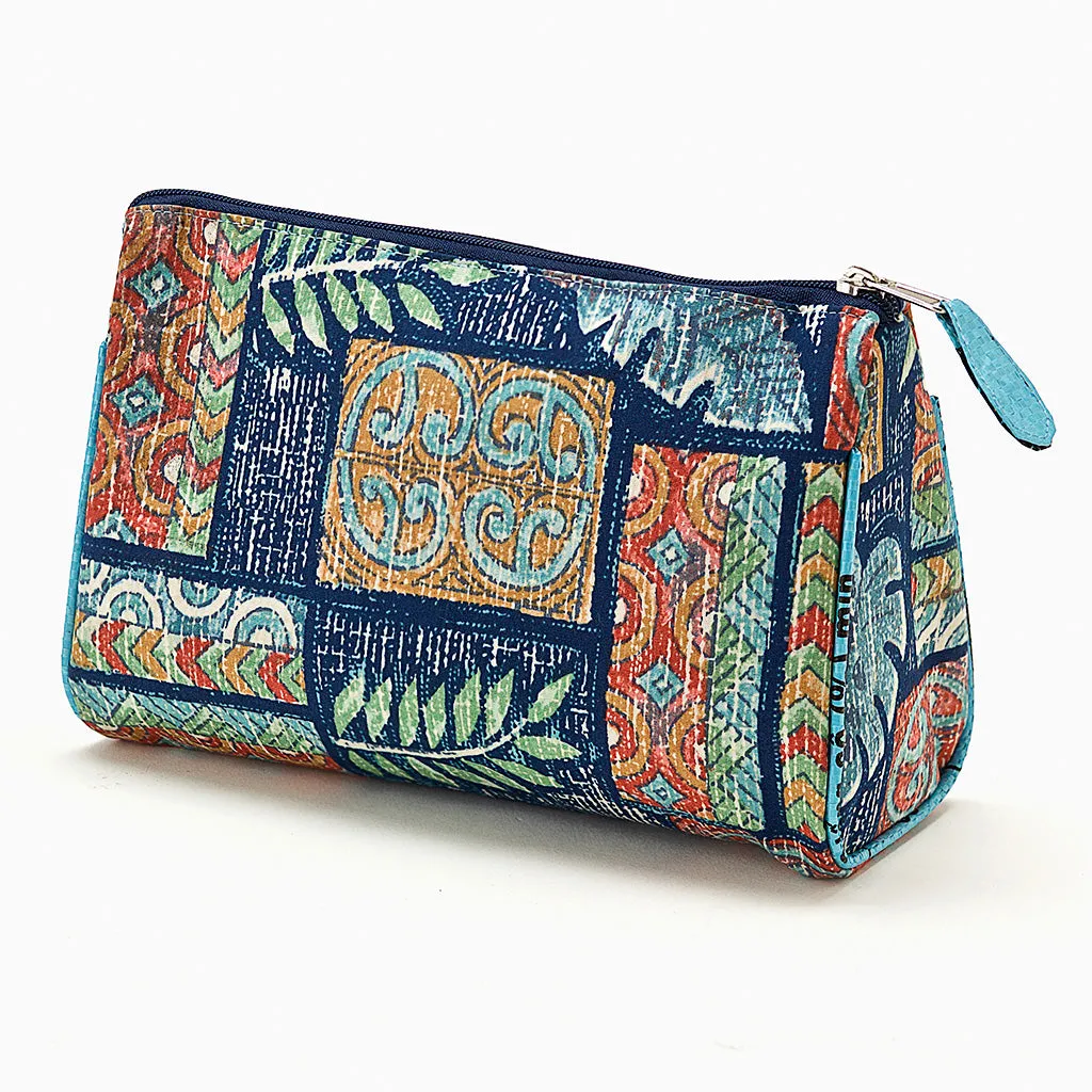 Toiletry Bags - upcycled hawaiian shirt and fish feed bags