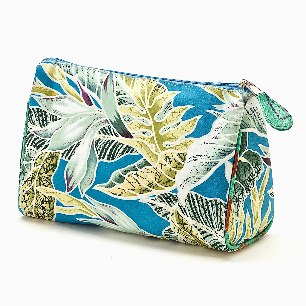 Toiletry Bags - upcycled hawaiian shirt and fish feed bags