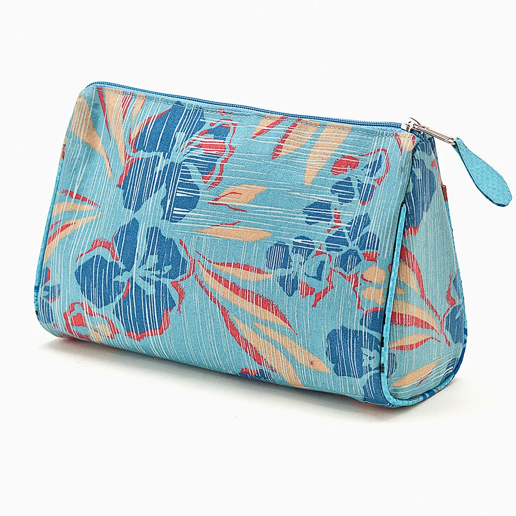 Toiletry Bags - upcycled hawaiian shirt and fish feed bags