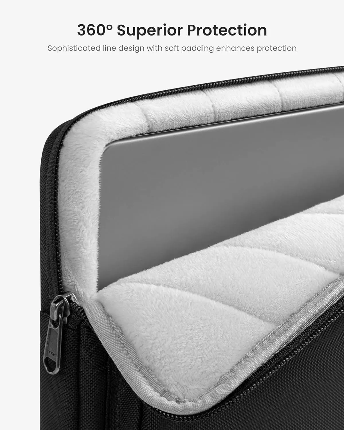 tomtoc 360 Protective Laptop Shoulder Bag for 13 Inch 2025 MacBook Air M4/A3240, M3/A3113, M2/A2681, M1/A2337, MacBook Pro M2/M1, 13-in Surface Pro 11th AI/10/9, Water-Resistant Accessory Case