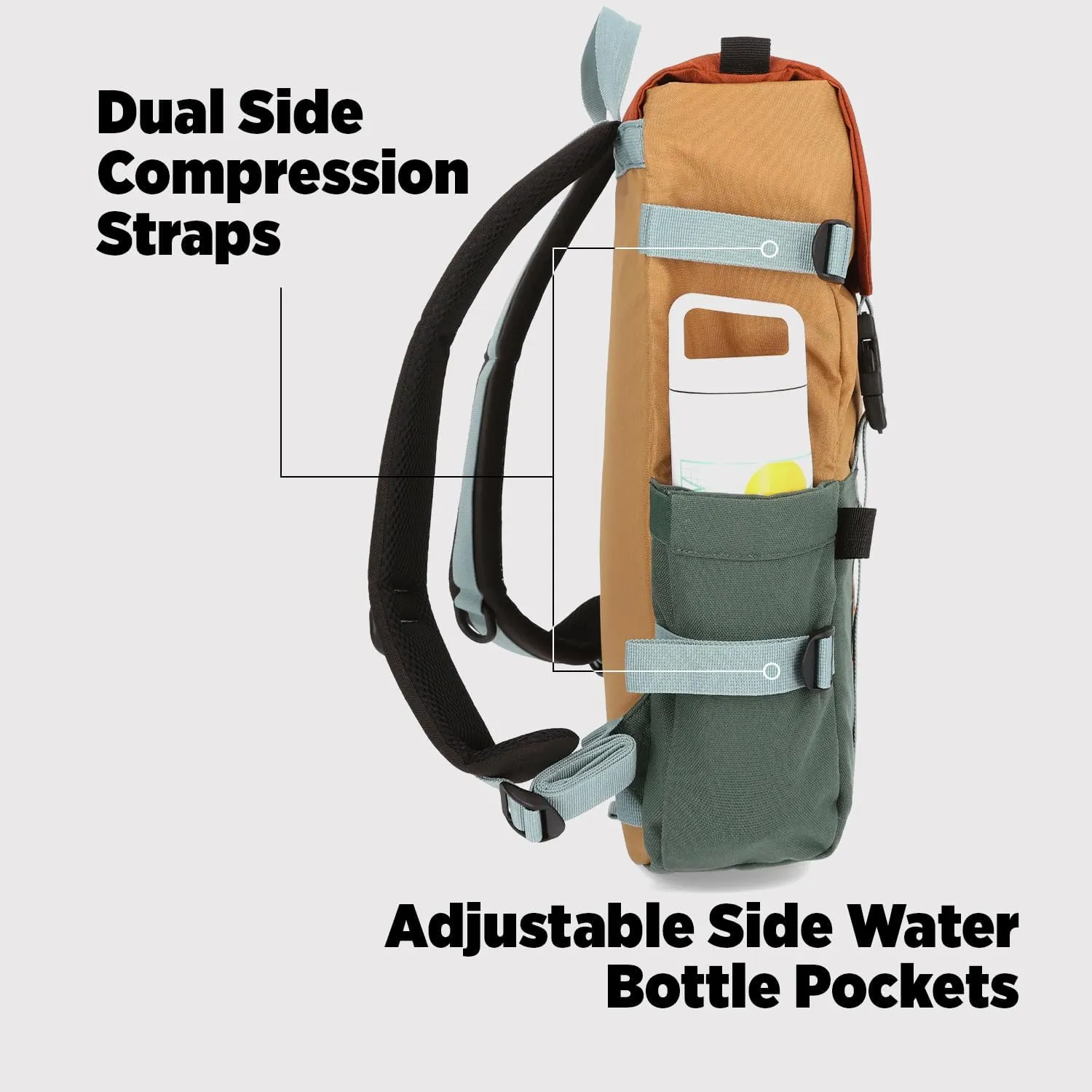 Topo Designs Rover Pack Classic - Charcoal/charcoal - One Size
