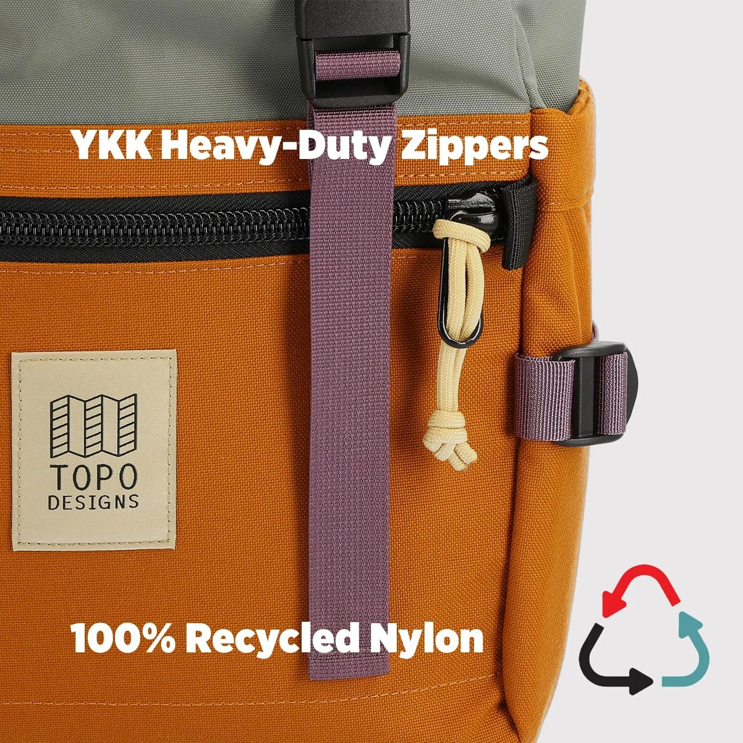 Topo Designs Rover Pack Classic - Charcoal/charcoal - One Size