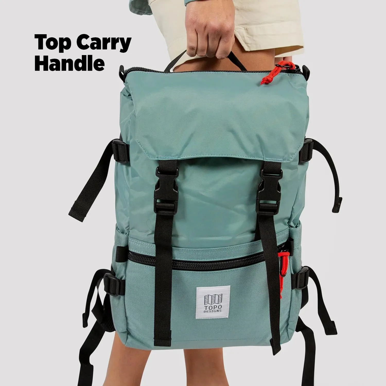 Topo Designs Rover Pack Classic - Charcoal/charcoal - One Size