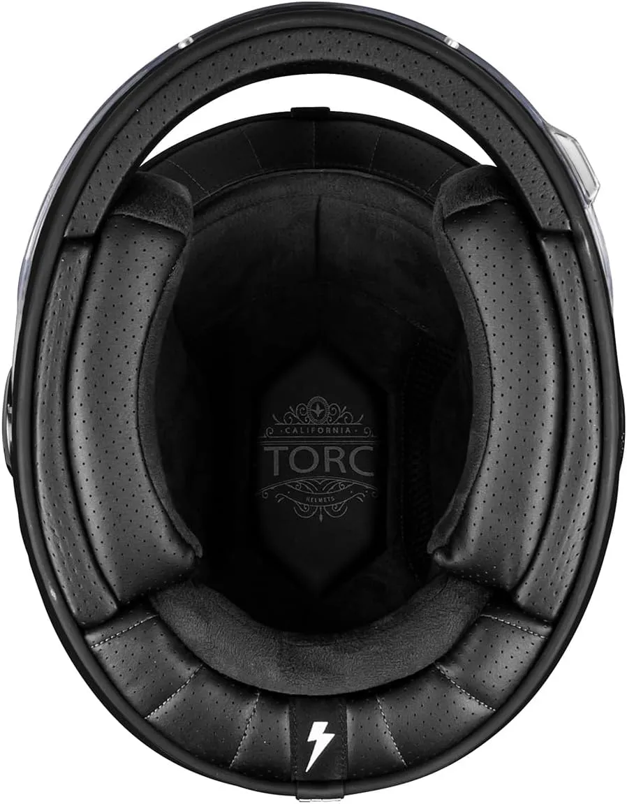 TORC T1/Newport Fiberglass Full Face Motorcycle Helmet DOT & ECE Approved