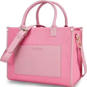 Tote Bag For Women The Leather Tote Bag with Zipper Boho Bags Shoulder Handbags for Work, Travel, Office