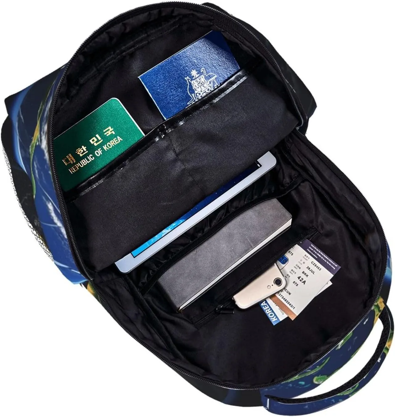 Travel Backpack for Women Men Casual Carry On Back Pack Elephant 15.6inch Laptop Backpack