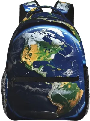 Travel Backpack for Women Men Casual Carry On Back Pack Elephant 15.6inch Laptop Backpack