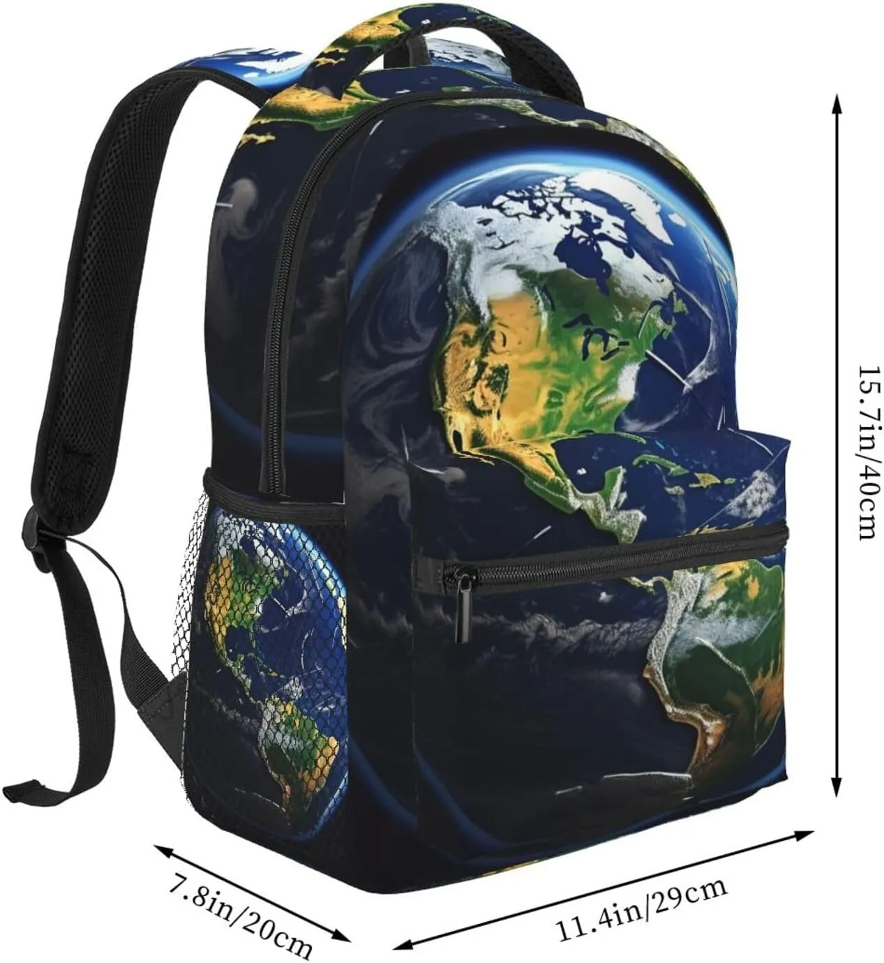 Travel Backpack for Women Men Casual Carry On Back Pack Elephant 15.6inch Laptop Backpack