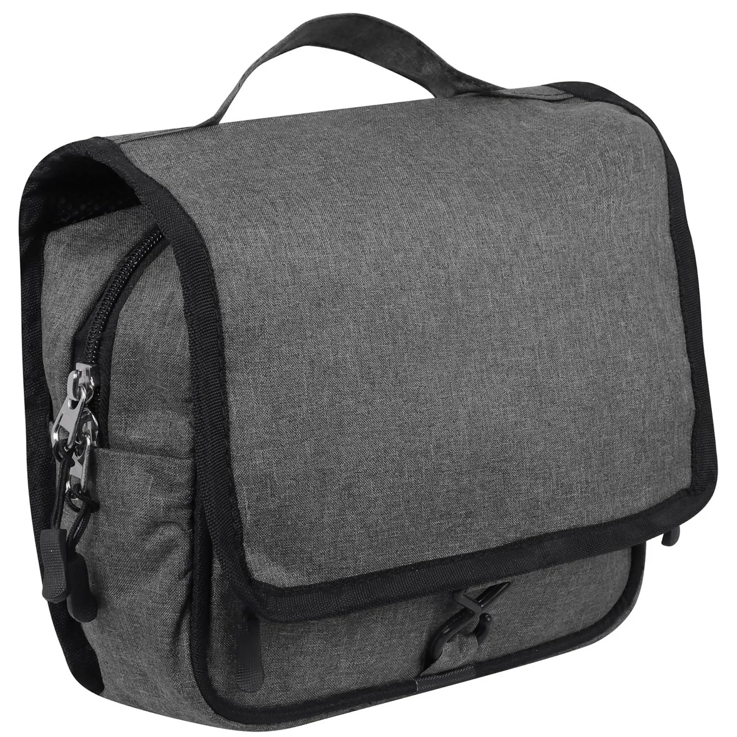 Travel Makeup & Toiletry Organizer Bag (Grey)