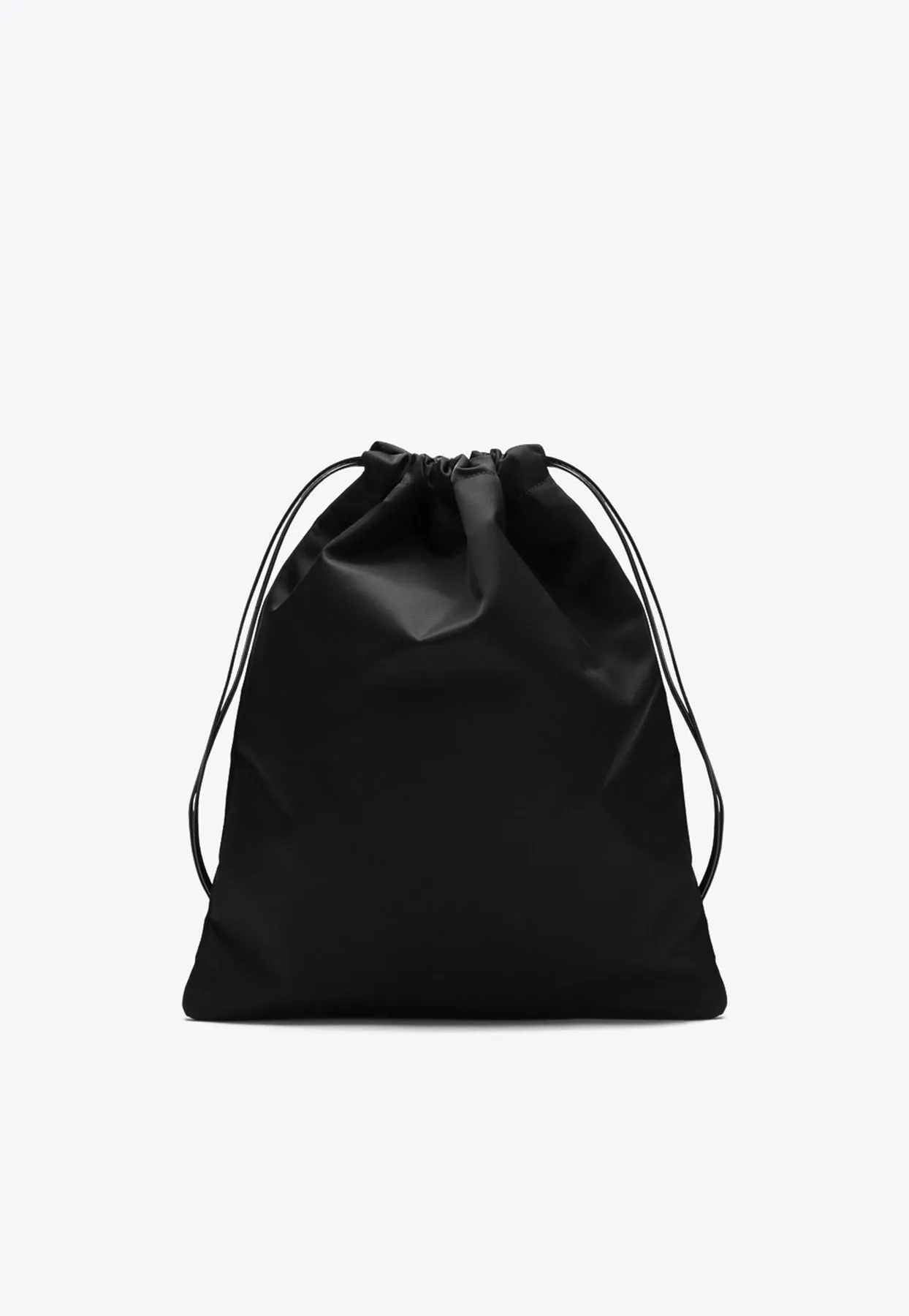 Triangle Logo Re-Nylon Drawstring Pouch Bag