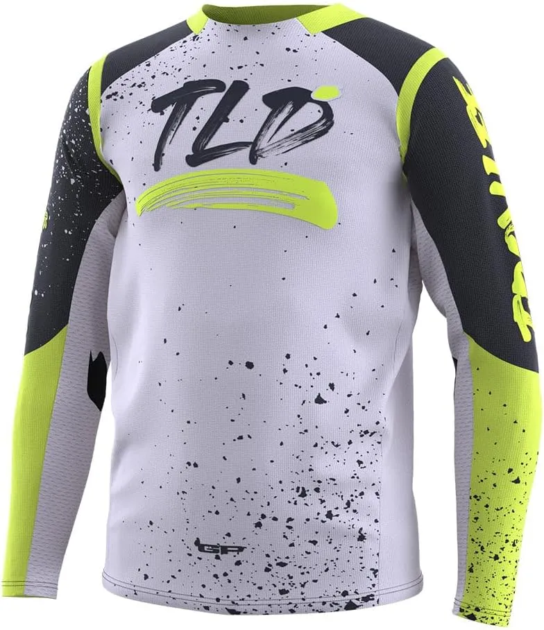 Troy Lee Designs Youth GP Pro Jersey, Partical Fog/Charcoal, Medium