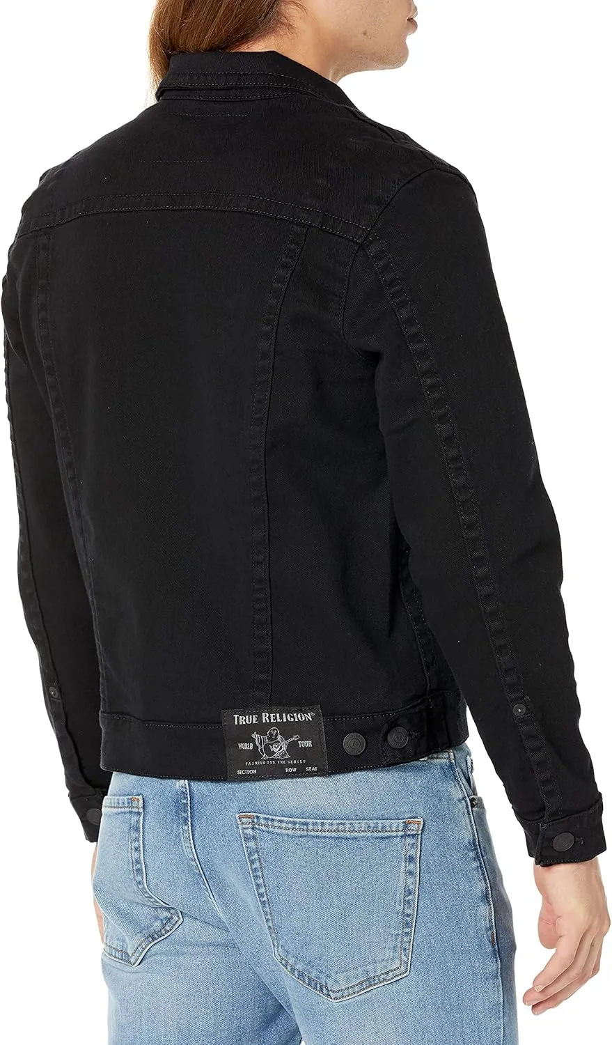 True Religion Men's Denim Trucker Jacket