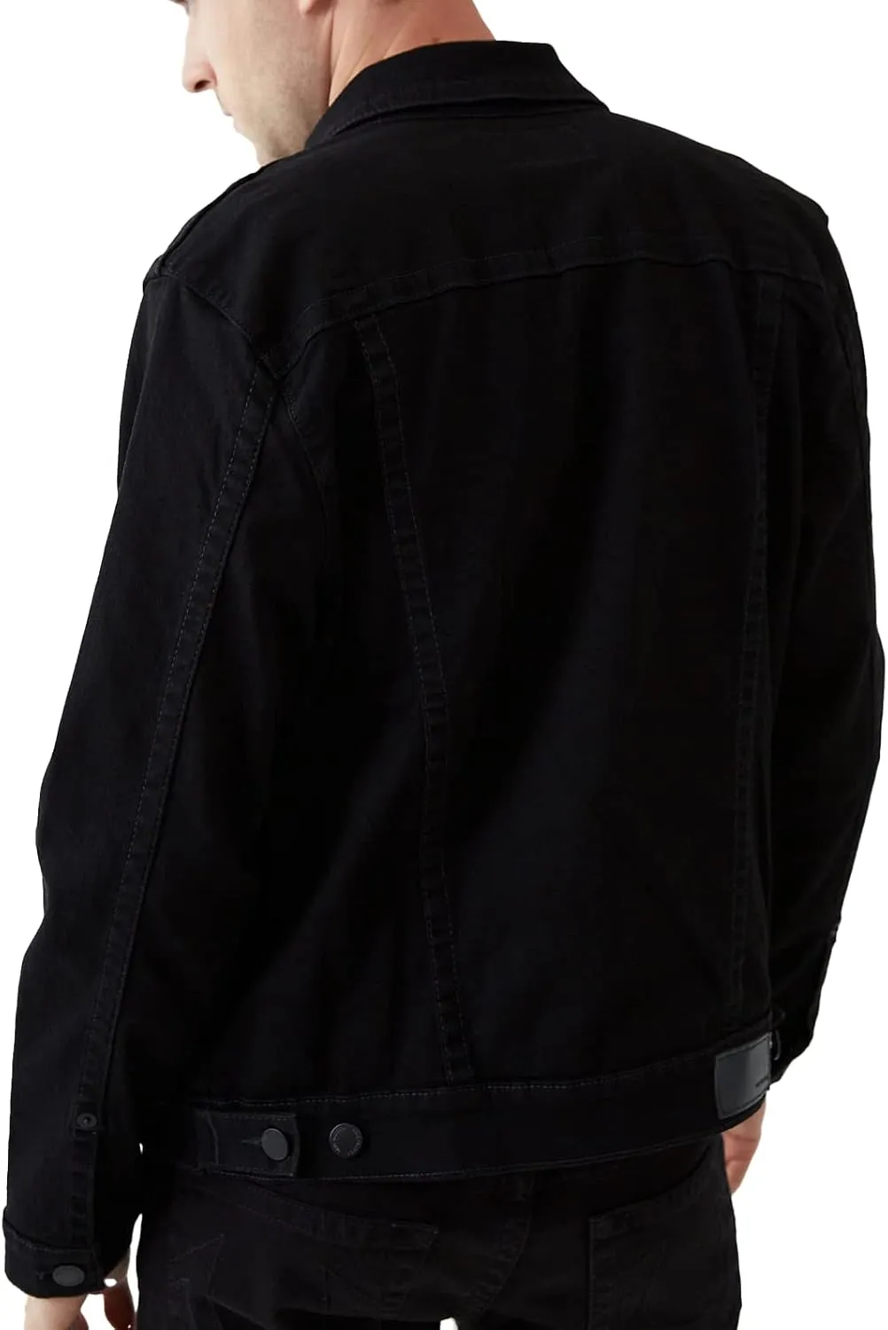 True Religion Men's Denim Trucker Jacket