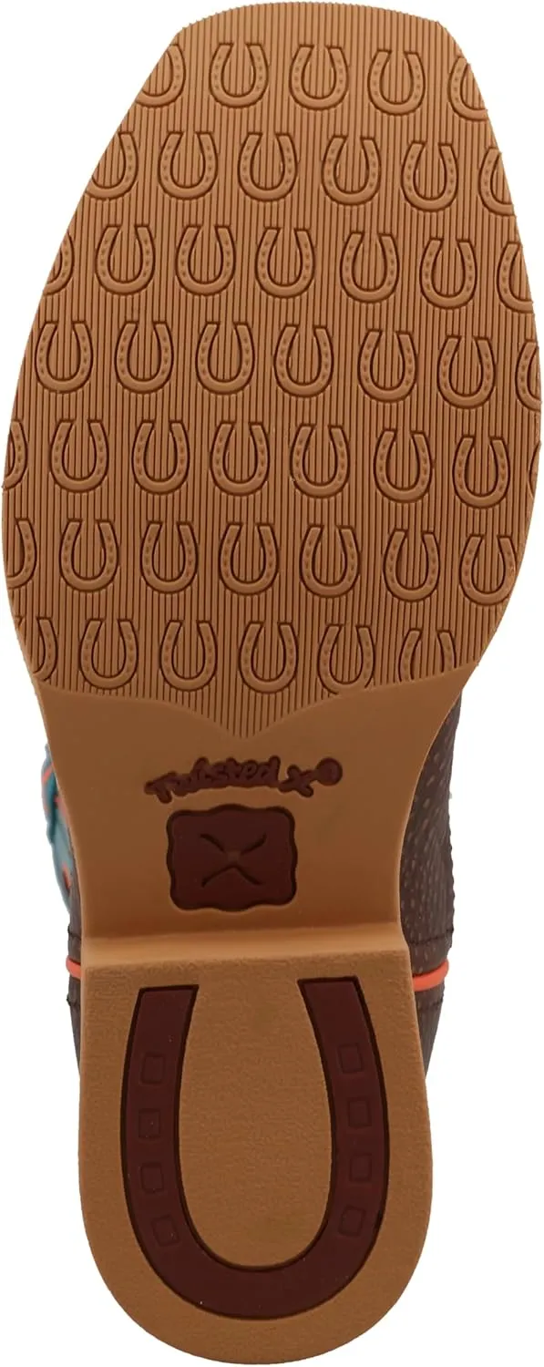 Twisted X Kid's Buckaroo, New Wide Square Toe