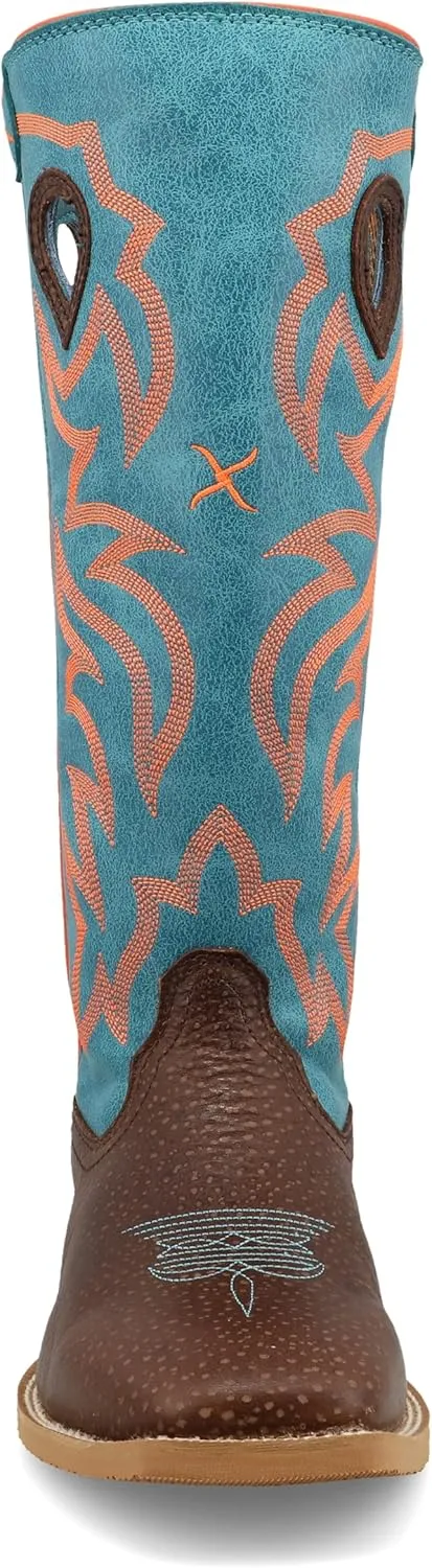 Twisted X Kid's Buckaroo, New Wide Square Toe