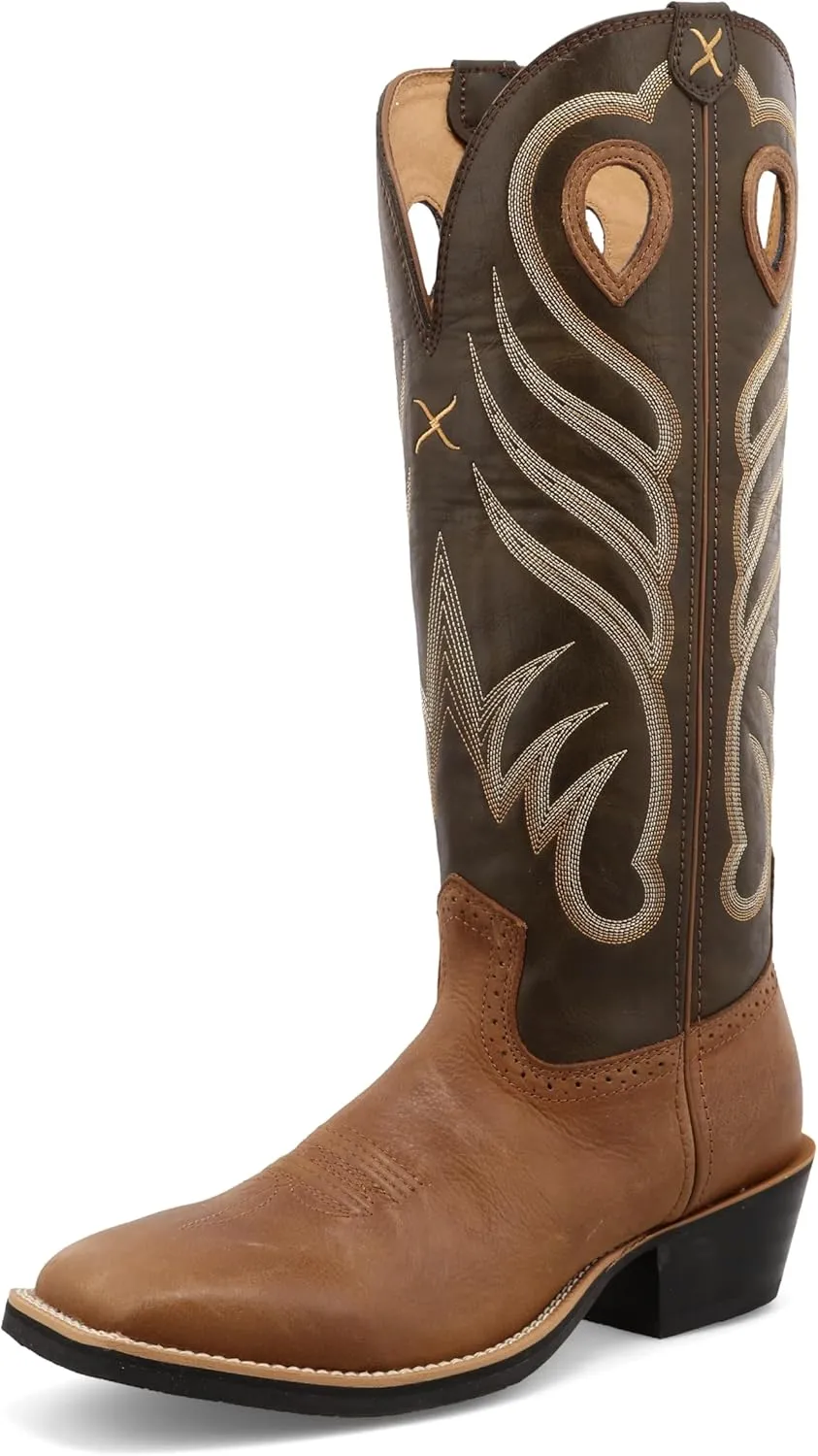 Twisted X Men's 16" Buckaroo, Wide Square Toe with CellSole
