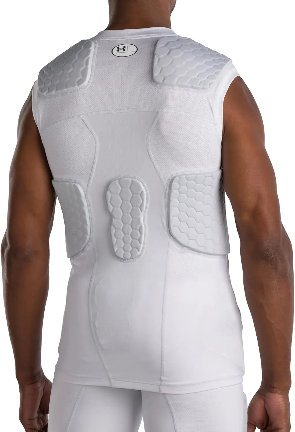 Under Armour Gameday Pro 5-Pad Football Shirt, Comfortable Compression & Protection for Practice & Game Day, Adult Men's
