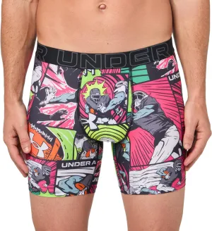 Under Armour Men's Multi-Pack Performance Tech Mesh Boxerjock Brief, 6" Inseam, All-Day Comfort