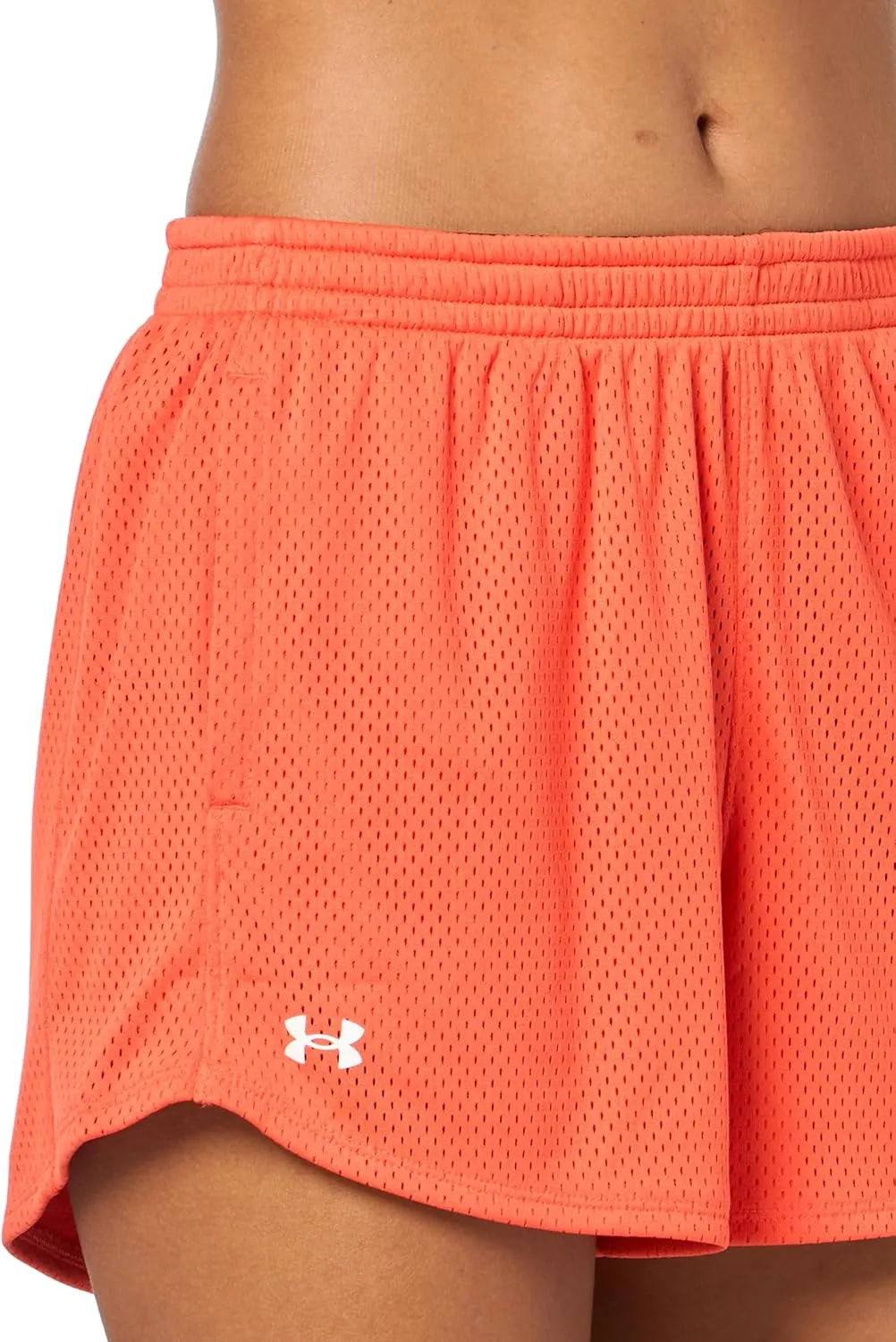Under Armour Women's Tech Play Up Mesh Shorts