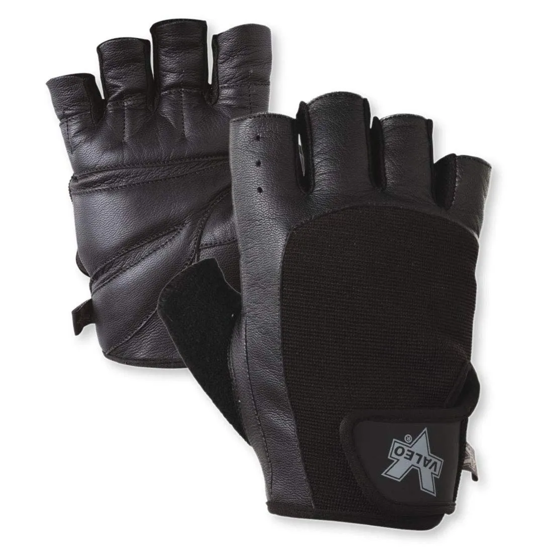 Valeo VA5149LG Pro Material Handling Fingerless Glove, Large ,Black