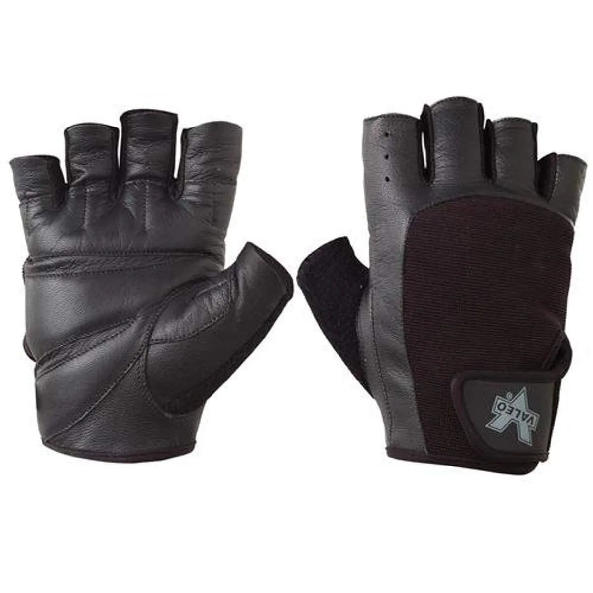 Valeo VA5149ME Pro Material Handling Fingerless Glove, Medium, Black